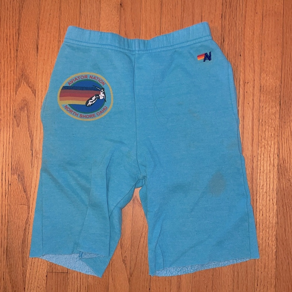 Aviator Nation Kids signature north shore Oahu  Sweat Shorts